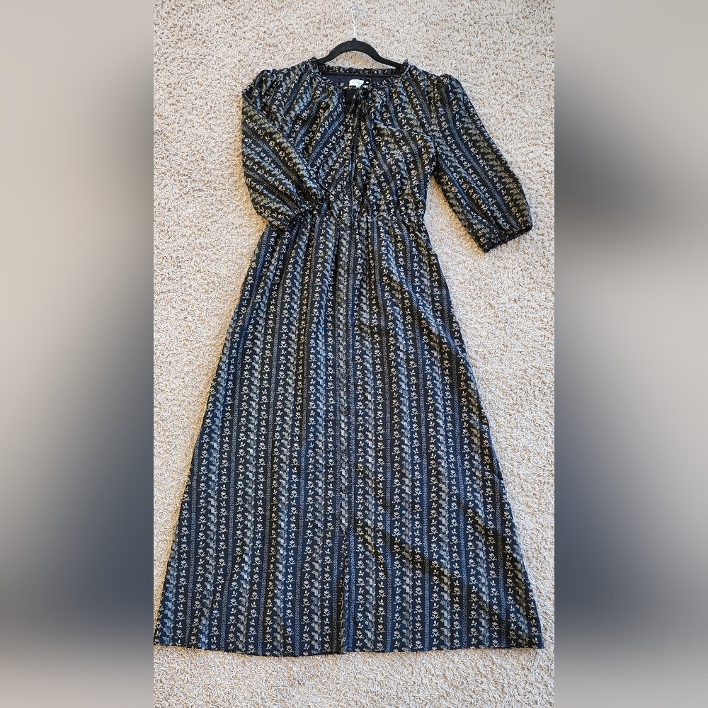 Polagram Ditsy Print Maxi Dress